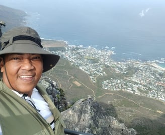 Warrick, our trusted guide at Enchanted Africa