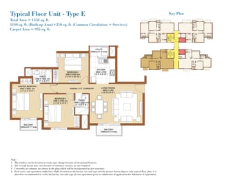 ATS Gold Meadows Lifestyle Derabassi Floor Plan