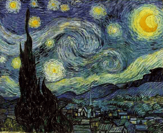 Vincent van Gogh's The Starry Night (1889)
