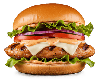 Grilled Chicken Burger from PremiYum Foods!