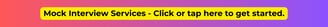 ADVERTISEMENT rectangle for mock interview services