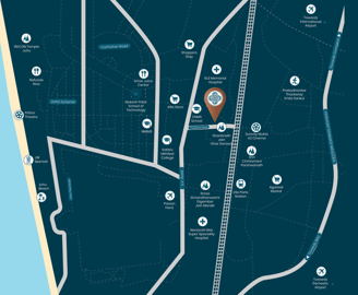 Location at Gautamdhan by New India Constructions at Dadabhai Road, Vile Parle West