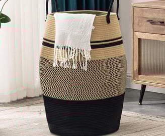 large collapsible laundry basket 
