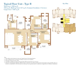 ATS Gold Meadows Lifestyle Derabassi Floor Plan