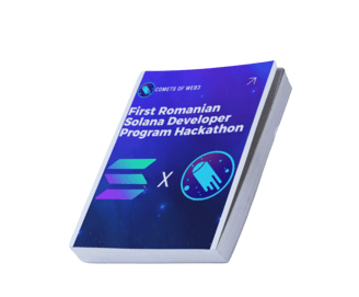 book cover of first romanian solana dev program 3rd cohort report
