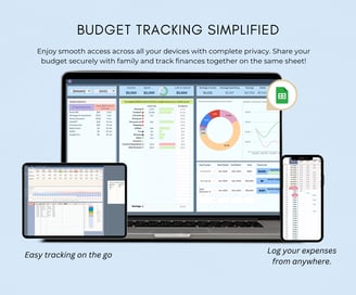 Google Sheet Simplify Budget Tracker