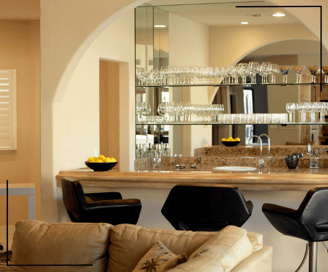 Build-in-Bar Living room Design