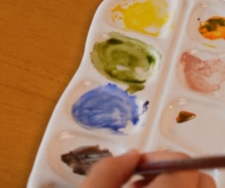 Godê de aquarela