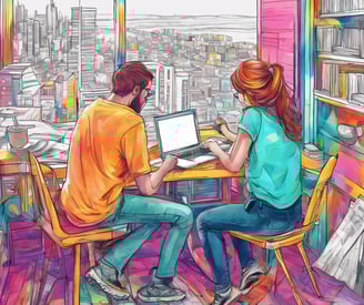 black framed eyeglasses on computer screen