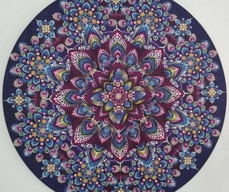 mandala pontilhada