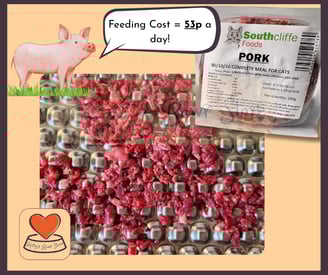 Southcliffe Pork for Cats at Kitty's Rawr Store