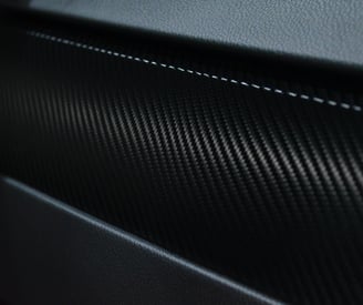 Carbon fiber texture close-up.