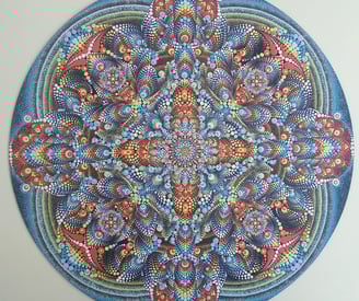mandala pontilhada