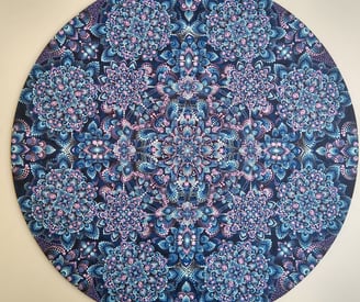 mandala pontilhada