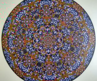 mandala pontilhada