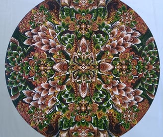 mandala pontilhada