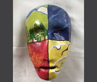 Eco-focussed autism mask.