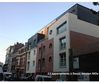 plandarchi Arras - 17 Ap­par­te­ments à Douai, mis­sion MOe