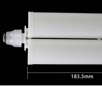 dual cartridge tubes for caulking