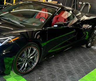 car with ceramic coating