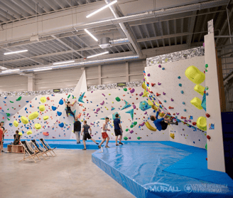 Zdjęcie boulderowni Murall, Murall bouldering wall