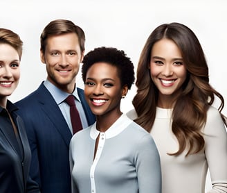 People smiling
