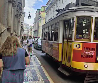 Bondinho em Lisboa