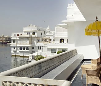Taj Lake Palace Hotel Beautiful View