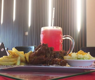 costillas BBQ restaurante Delipizza en Cajamarca