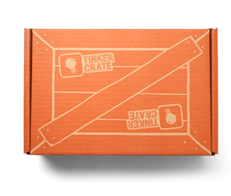 a box of tinker crates with a box of tinker crate