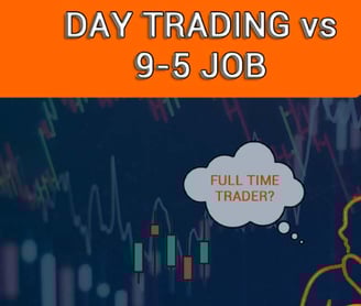 Are there any successful traders who once had a full-time 9-5 style job who made trading work?