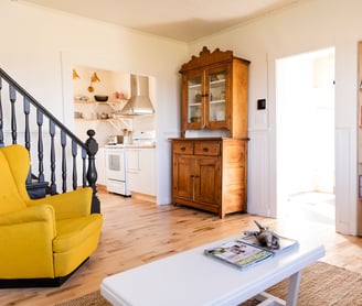 Main living room of Blanche de l'Ouest