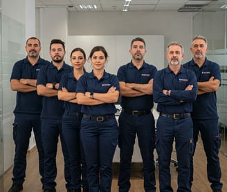El equipo El Fontanero de Sevilla