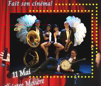 Affiche Burlesk O Jazz