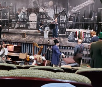 A Christmas Carol Mehdi Razi Assistant Director Jo Murphy Matthew Holmquist Sherman Theatre Cardiff