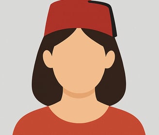 moroccan woman with tarbouch