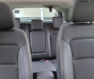 intérieur voiture vtc