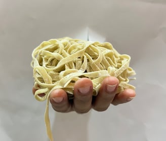 mie basah gepeng produksi Mie Ayam RATU