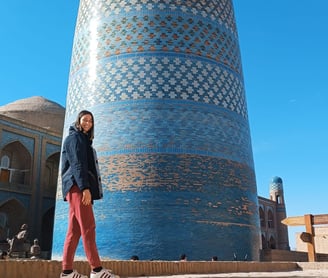 esplorando khiva in uzbekistan