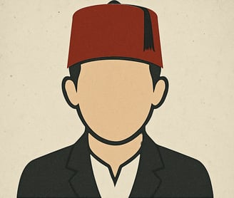 moroccan man with tarbouch
