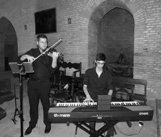 Piano y violín