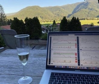 How much luck is important in intraday trading if you want to live with trading?