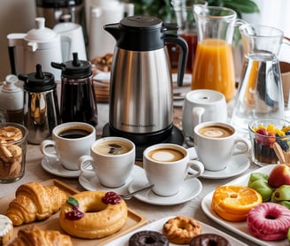 Servicio de coffee break en León, paquete intermedio