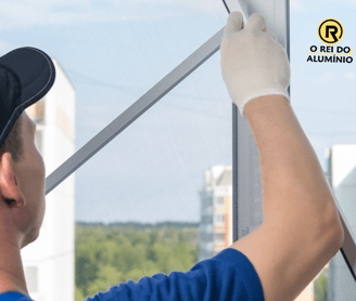 instalação profissional de esquadrias de alumínio