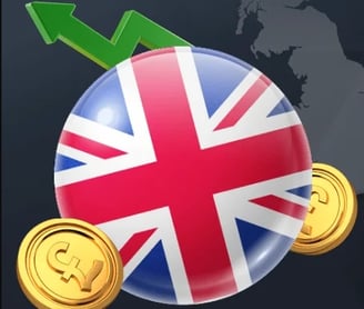 a british poundle coin - off the pound