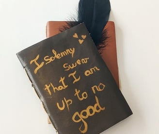 i solemny swear that i'm up to no good caderno harry potter