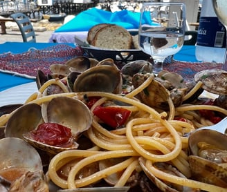 macarrão com frutos do mar