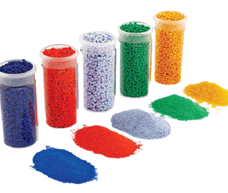 High-quality Plastic Color granules powder suppliers in India.