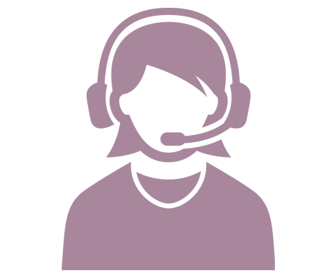 a woman with a headset 