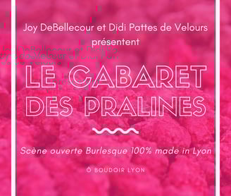 Flyer Le Cabaret des pralines